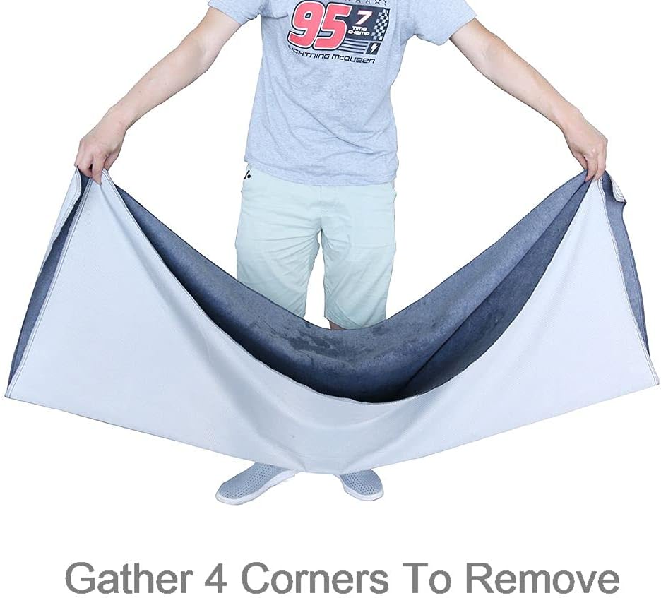 Peepeego Non-Slip Dog Pad 65 x 48, Washable Puppy Pads with Fast Absorbent, Waterproof for Training, Whelping for Puppy Playpen