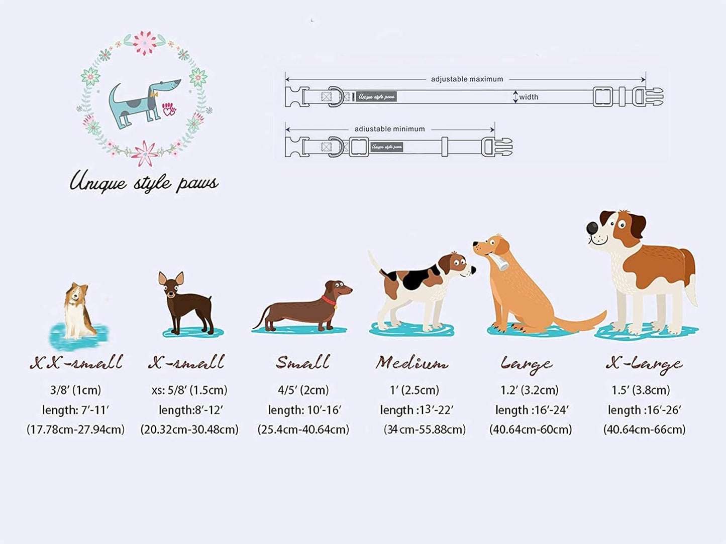 Unique Style Paws Halloween Day Dog Collar with Bow Line Pumpkin Cotton Dog Collars for Small Medium Large Dogs