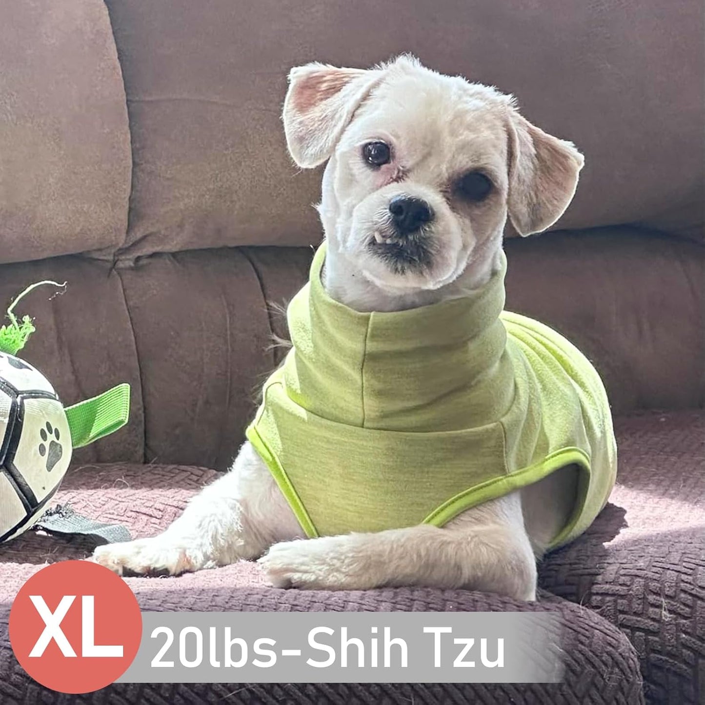 KYEESE 2Pack Dog Sweater Soft Pet Sweatshirt PulloverDog Sweaters for Small Dogs Male Warm Pet Coats Stretchy Dachshund Clothes Turtleneck Dogs Clothes