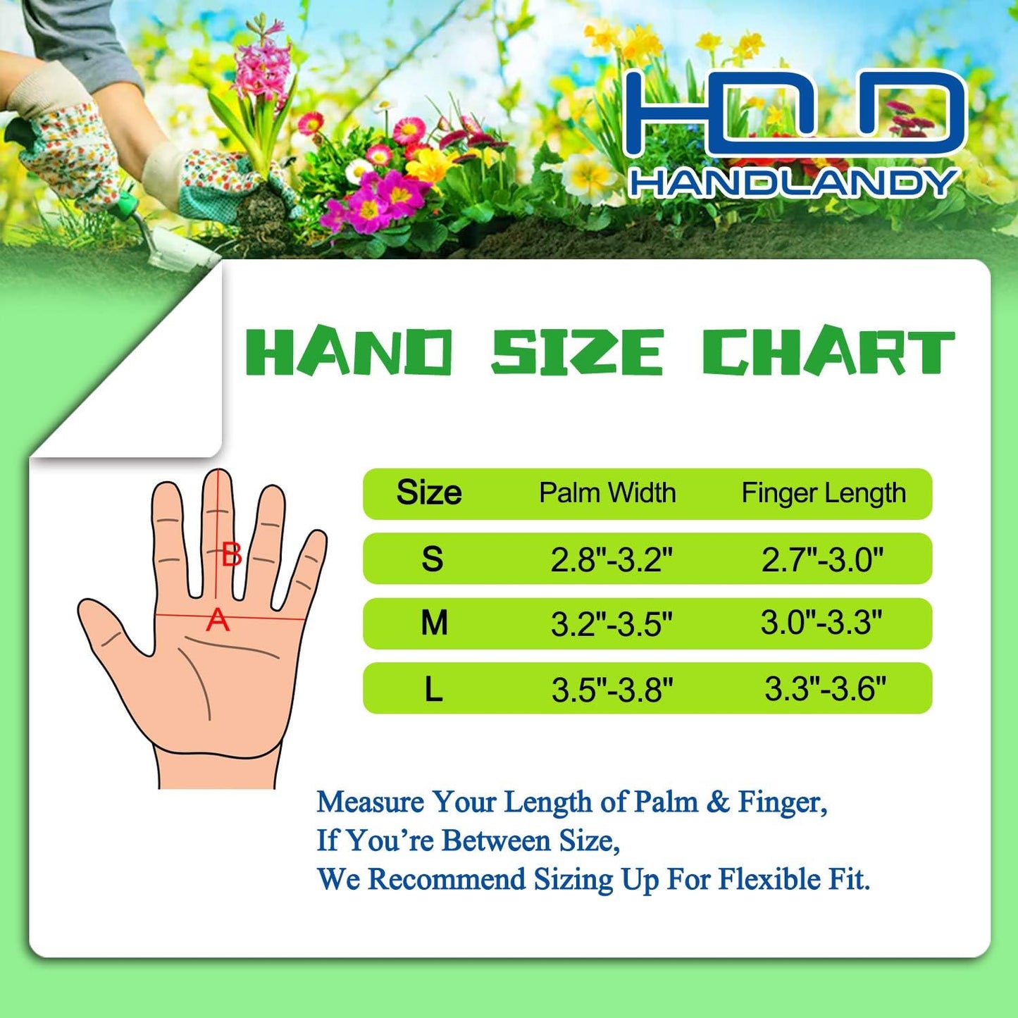 HANDLANDY Long Gardening Gloves for Men & Women, Thorn Proof Rose Pruning Gloves Leather Gauntlets Garden Glove Yard Work Glove (Large, Grey)