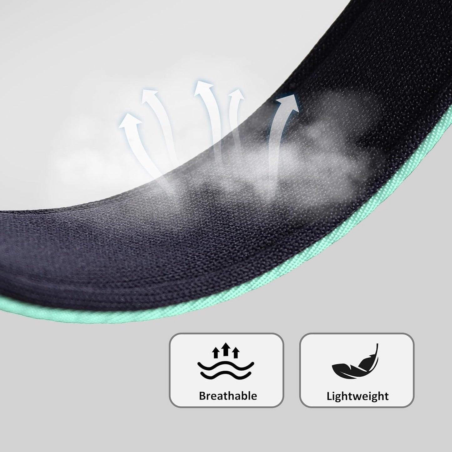 Didog Soft Padded Dog Collar for Large Dogs, Colorful and Durable Pet Collar with Quick Release Buckle, Light and Breathable for Daily Walking, Green, L