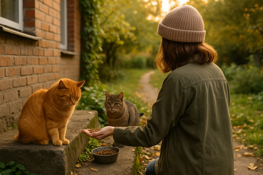 A Gentle Guide to Feeding Community Cats: What You Should Know  Blog Post
