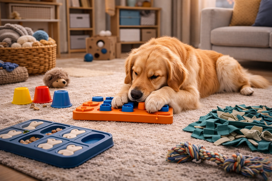 Indoor Play Ideas for Dogs That Get Bored Easily