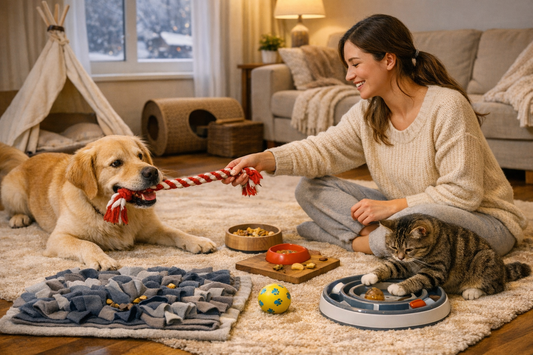 Easy Indoor Activities to Keep Pets Happy During Winter