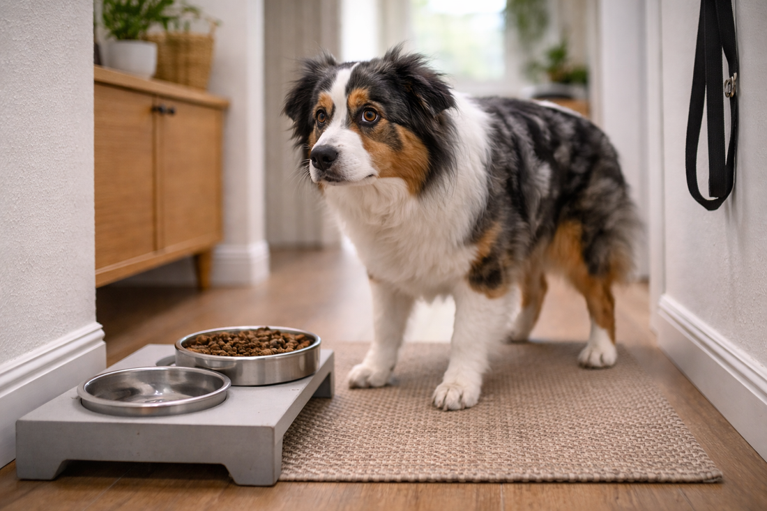 Dog Anxious During Feeding Time