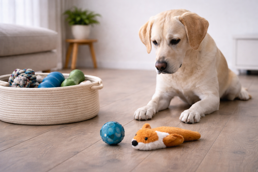 How Often You Should Rotate Dog Toys