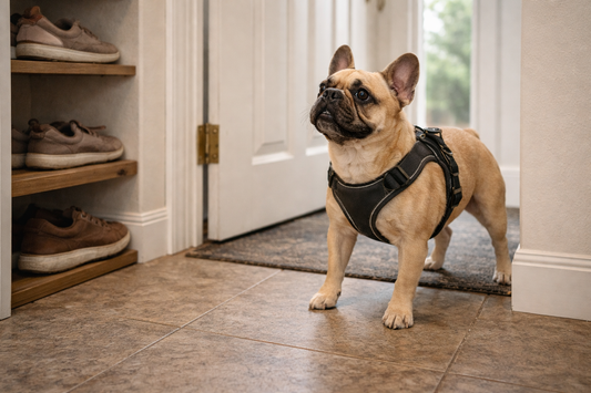 Dog Gets Overly Excited Before Leaving Home