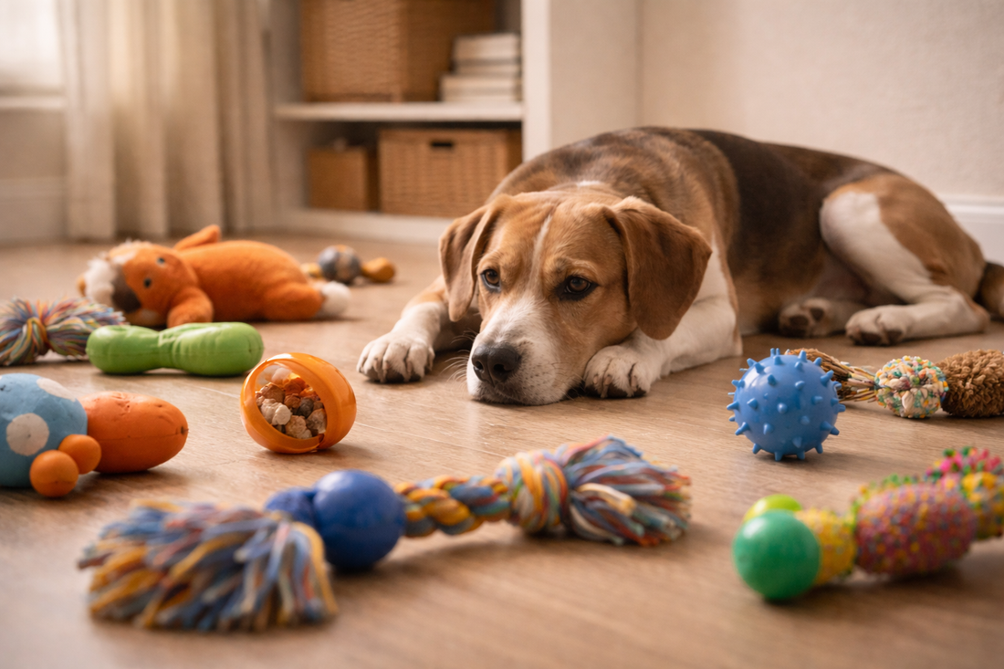 Constant Toys Kill Curiosity