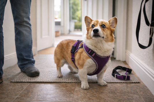 Dog Anxious Before Walks