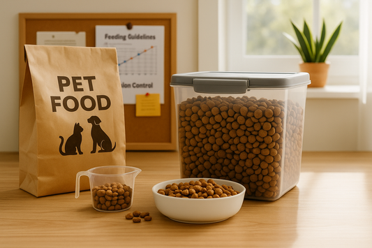 How to Store Pet Food Properly for Freshness and Safety