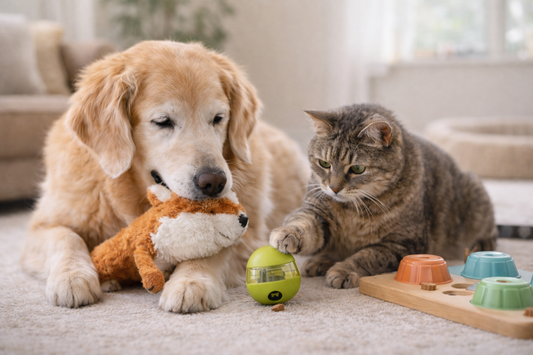 Adjusting Playtime for Older Pets