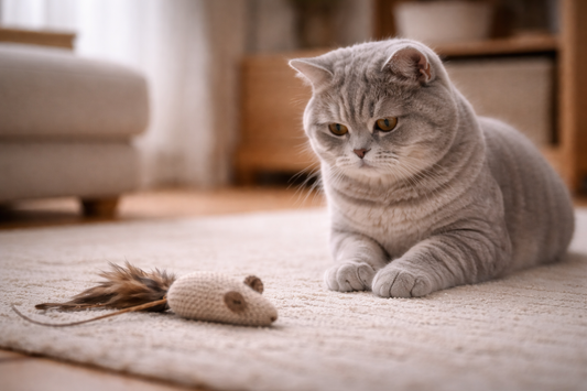Low-Stimulation Toys for Sensitive Cats