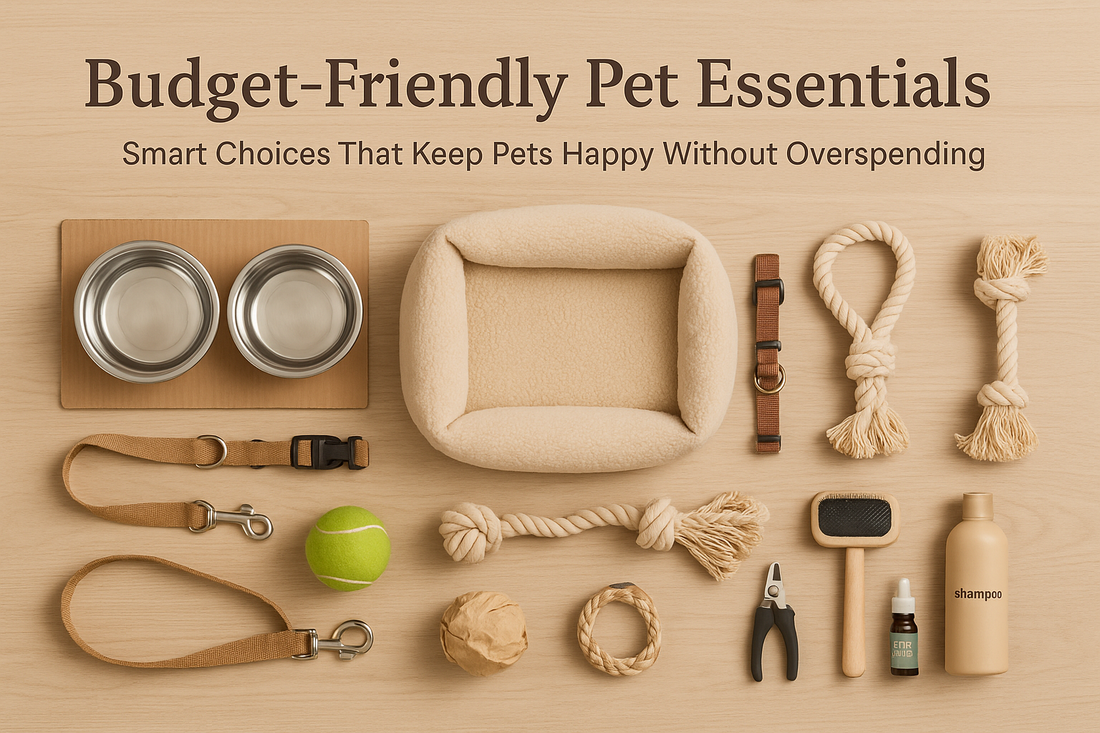 Budget-Friendly Pet Essentials: Smart Choices That Keep Pets Happy Without Overspending