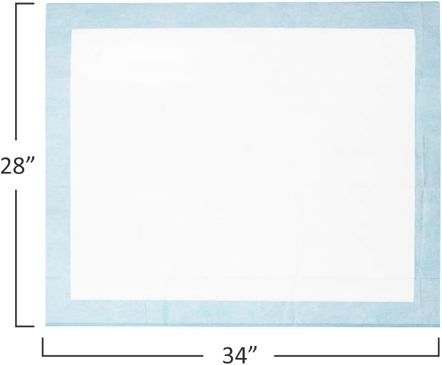 BV Puppy Pads XL 40 Count 28"x34" - Leak-Proof Pee Pads for Dogs with 6-Layer Design, Rapid Dry Sheet & Attractant - Dog Pad Extra Large with Odor Control - Perfect for Big Dogs & Indoor Use