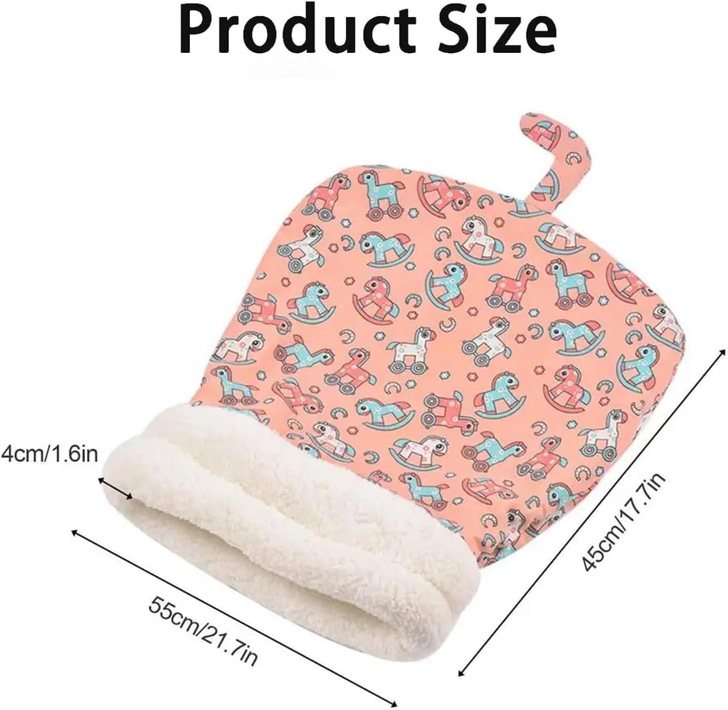 Cat Sleeping Bag,Cat Sleeping Bag for Indoor Cats,Cozy Pet Nest for Cats,Sleeping Bag for Cats,Soft Fluffy Washable Cat Bed Cave,Cat Blankets for Indoor Cats (D)