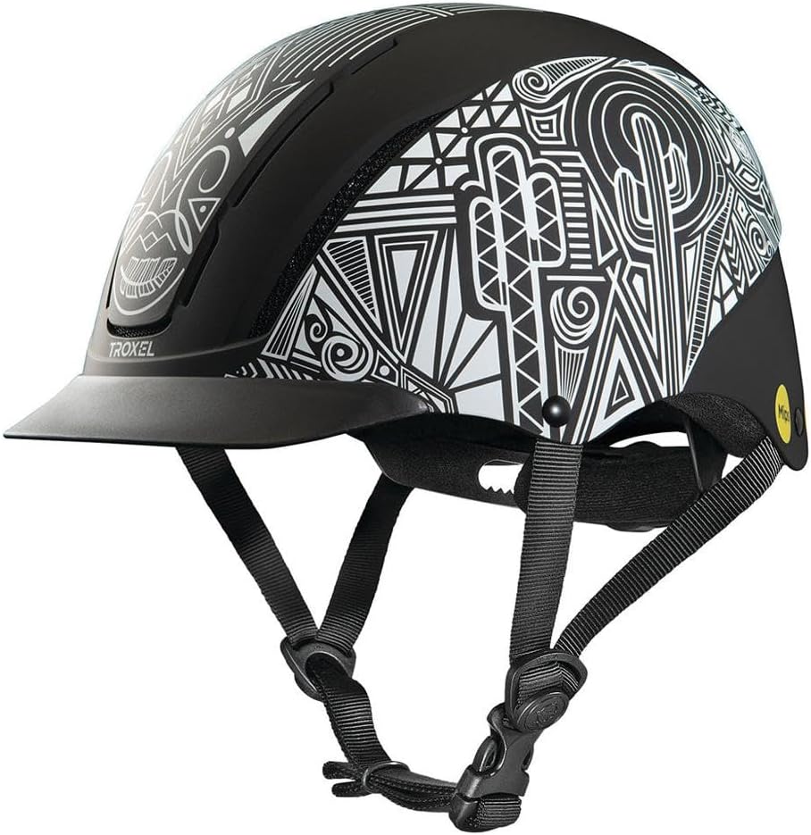 Troxel Spirit MIPS Technology Full Coverage Horse Riding Helmet, Horseback Riding Gear for Equestrians, Small (6-1/2-6-7/8), Desert Shadows