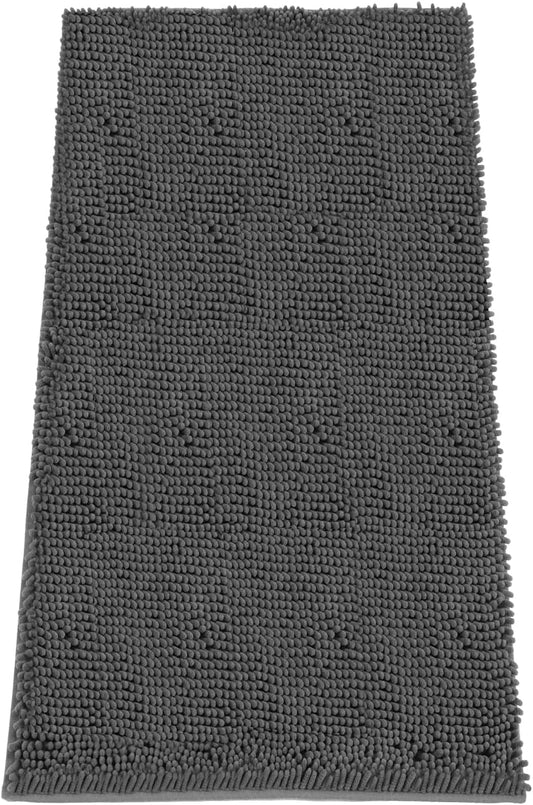 Absorbent Dog Door Mat for Muddy Paws, 60" x 24" Chenille Indoor Mats for Entryway, Trap Dirt Front Door Mat Indoor Entrance Washable Non Slip Soft