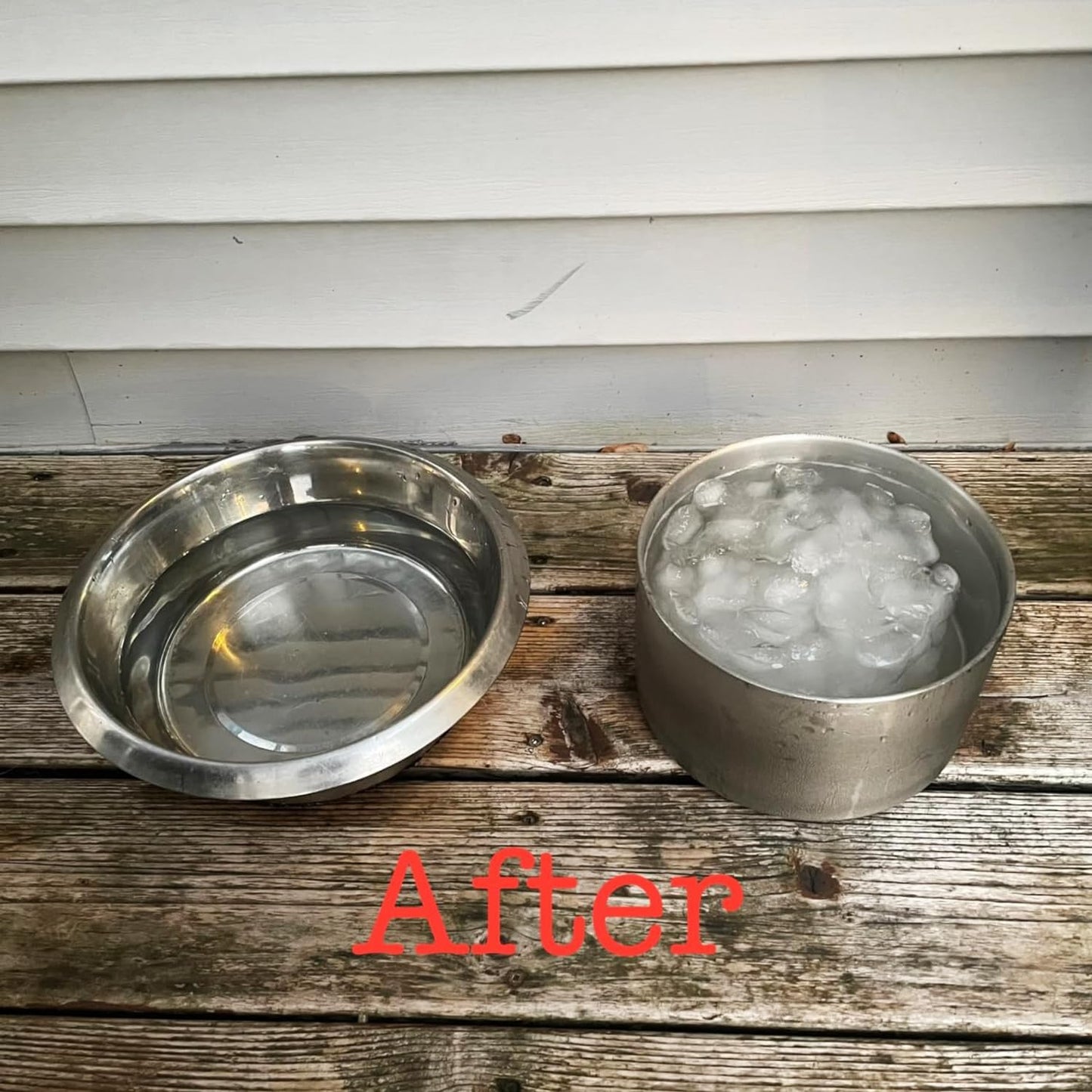 1Gallon Double Layer 304 Stainless Steel Dog Bowl - Insulated & Durable | Non-Slip Base | Easy to Clean | BPA-Free Safe Dog Water Bowl[128oz for Large Giant Breeds]