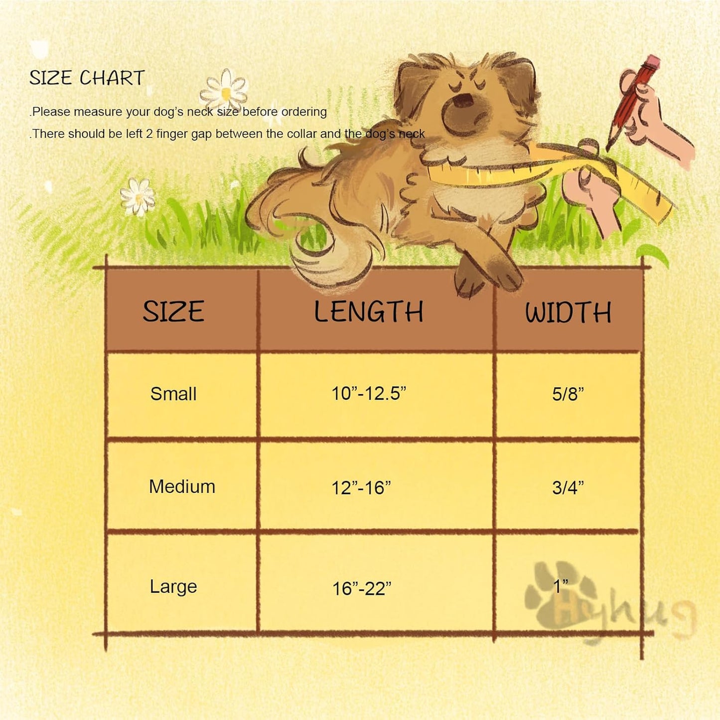 Hyhug Pets Solid Color Classic Regular Heavy Duty Basic Collar for Small Dogs, Unique Design Adjustment Triglide Slide (Buckle) Can Attached Name Tag Accessories. (Small, Ultra Violet)