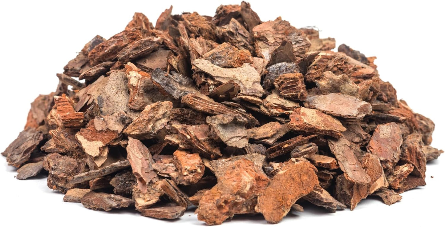 Premium Pine Bark Nuggets – Pine Bark Mulch for Gardens, Landscaping, Potted Plants, and Wood Chips for Garden Beds (2 CF - 56 L - 59 QTS)