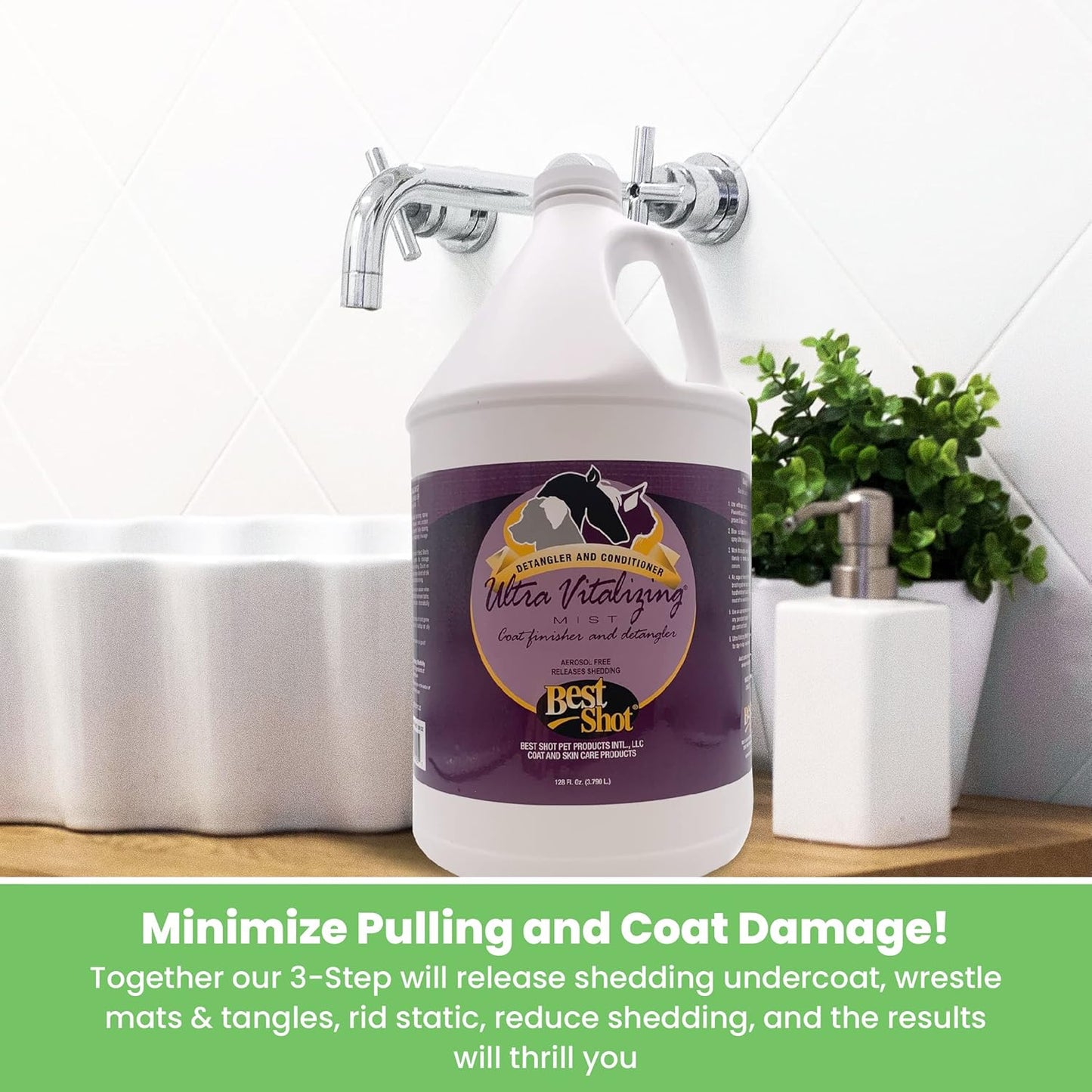 Ultra Vitalizing Mist Detangler, 1 gallon