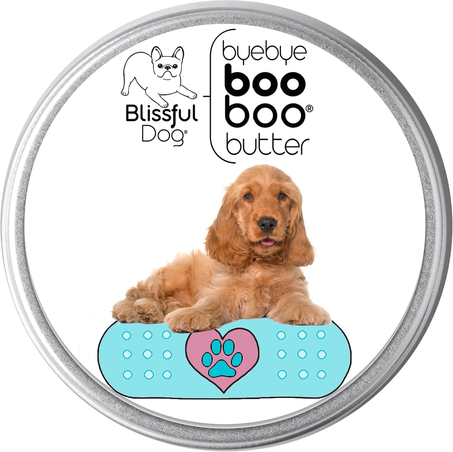 The Blissful Dog English Cocker Spaniel Boo Boo Butter, 16 oz.