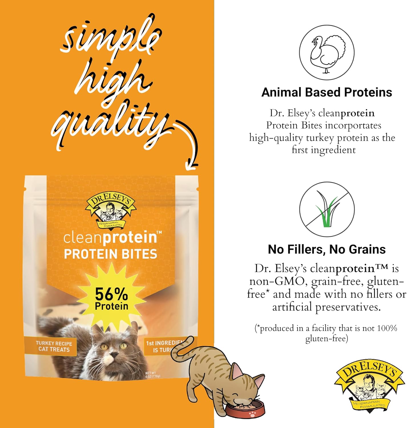 Dr. Elsey's cleanprotein Protein Bites Turkey 12 oz.