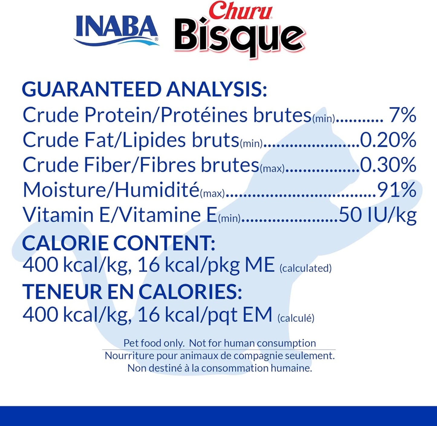 INABA Churu Bisque for Cats, Creamy Lickable Purée Side Dish with Vitamin E, 1.4 Ounces per Pouch, 12 Pouches, Chicken Recipe