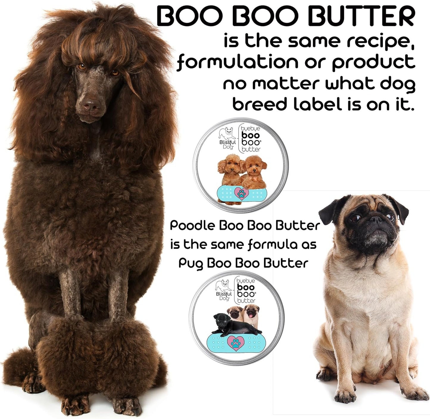The Blissful Dog Border Collie Boo Boo Butter, 16oz