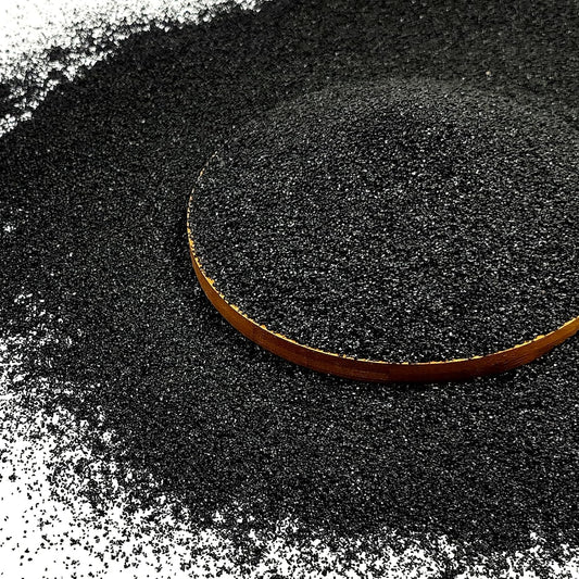 10 lbs Black Aquarium Silica Sand. Decorative Aquarium Gravel Substrate for Fish Tank, Plants Potted, Fire Pits, Candle, Vase Filler and Crafts